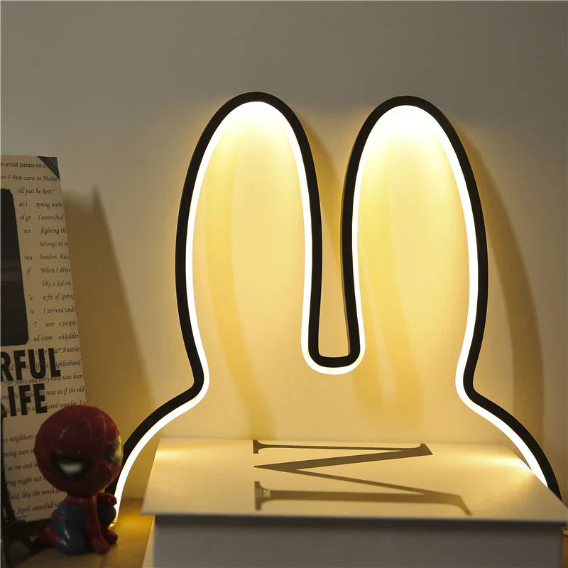 Compact Battery-Powered LED Night Light for Indoor Spaces