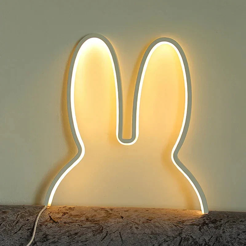 Compact Battery-Powered LED Night Light for Indoor Spaces