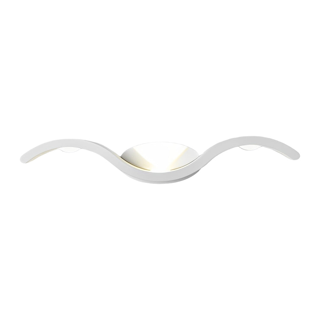 Stylish LED Outdoor Wall Fixture - Seagull Inspired Design