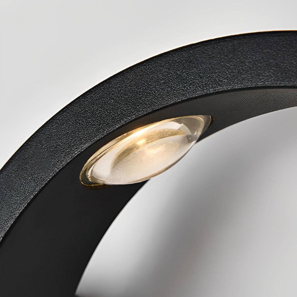 Stylish LED Outdoor Wall Fixture - Seagull Inspired Design