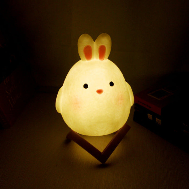 Charming Animal LED Night Lamp - Soft & Portable