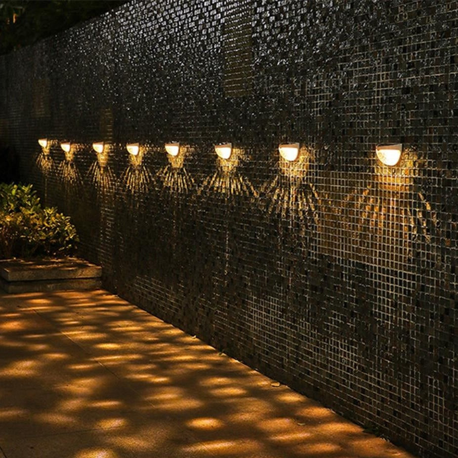 EcoBright Solar LED Wall Light for Outdoor Spaces