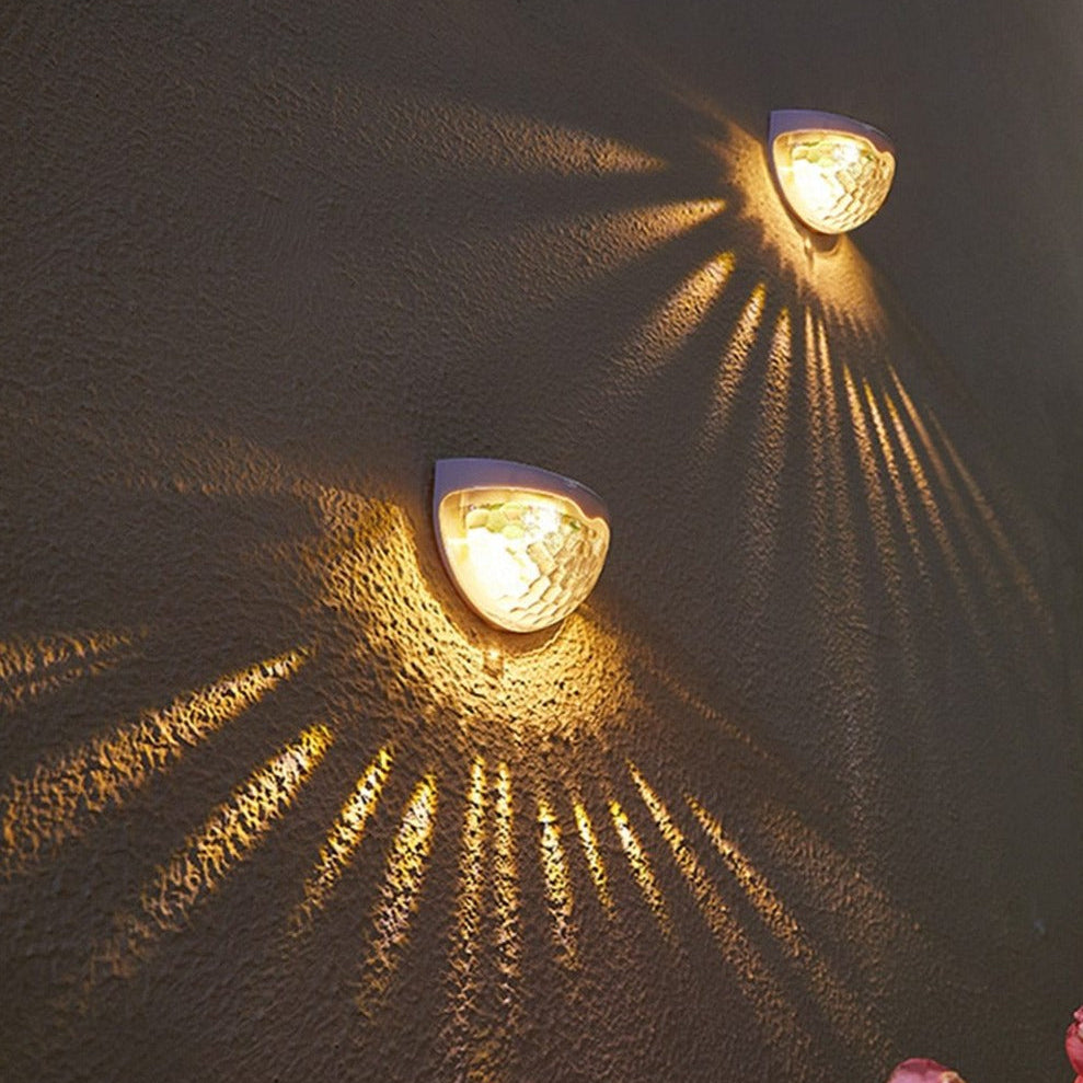EcoBright Solar LED Wall Light for Outdoor Spaces