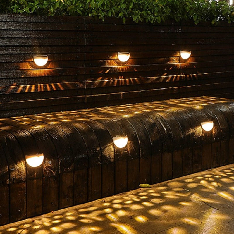 EcoBright Solar LED Wall Light for Outdoor Spaces