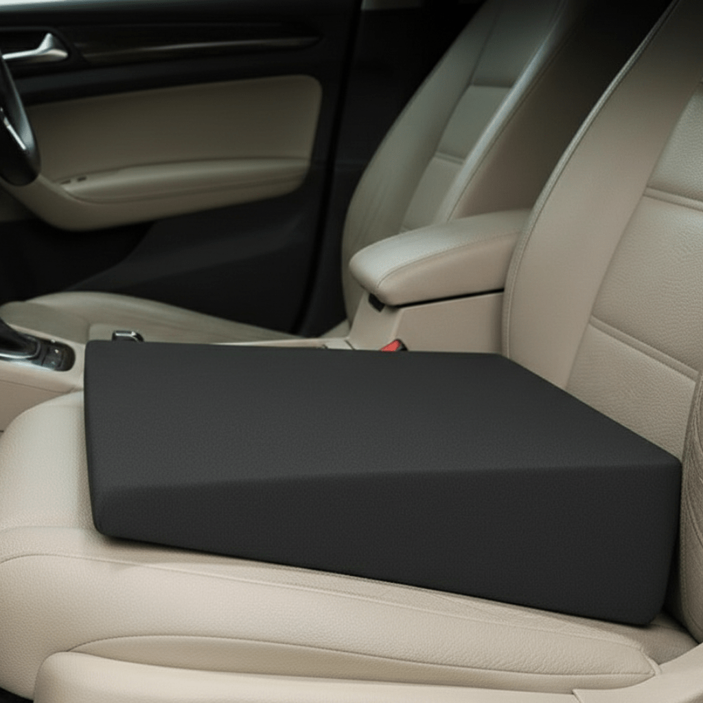 ComfortBoost – Ergonomic Memory Foam Car Seat Cushion