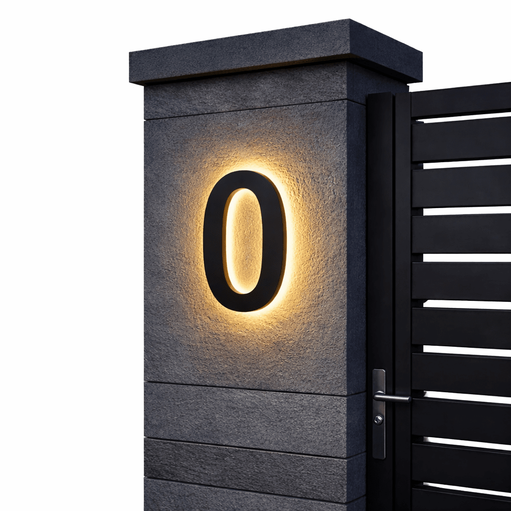LUMINOUS NUMBER – Custom LED Address Signs for Stylish Homes