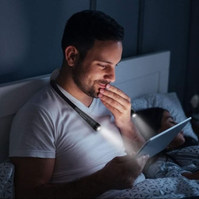 Rechargeable Battery LED Reading Light with Adjustable Arm