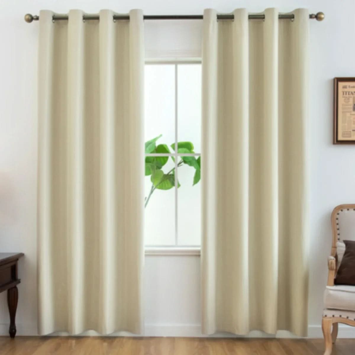 100% Blackout Curtains with Coated Lining for Complete Comfort