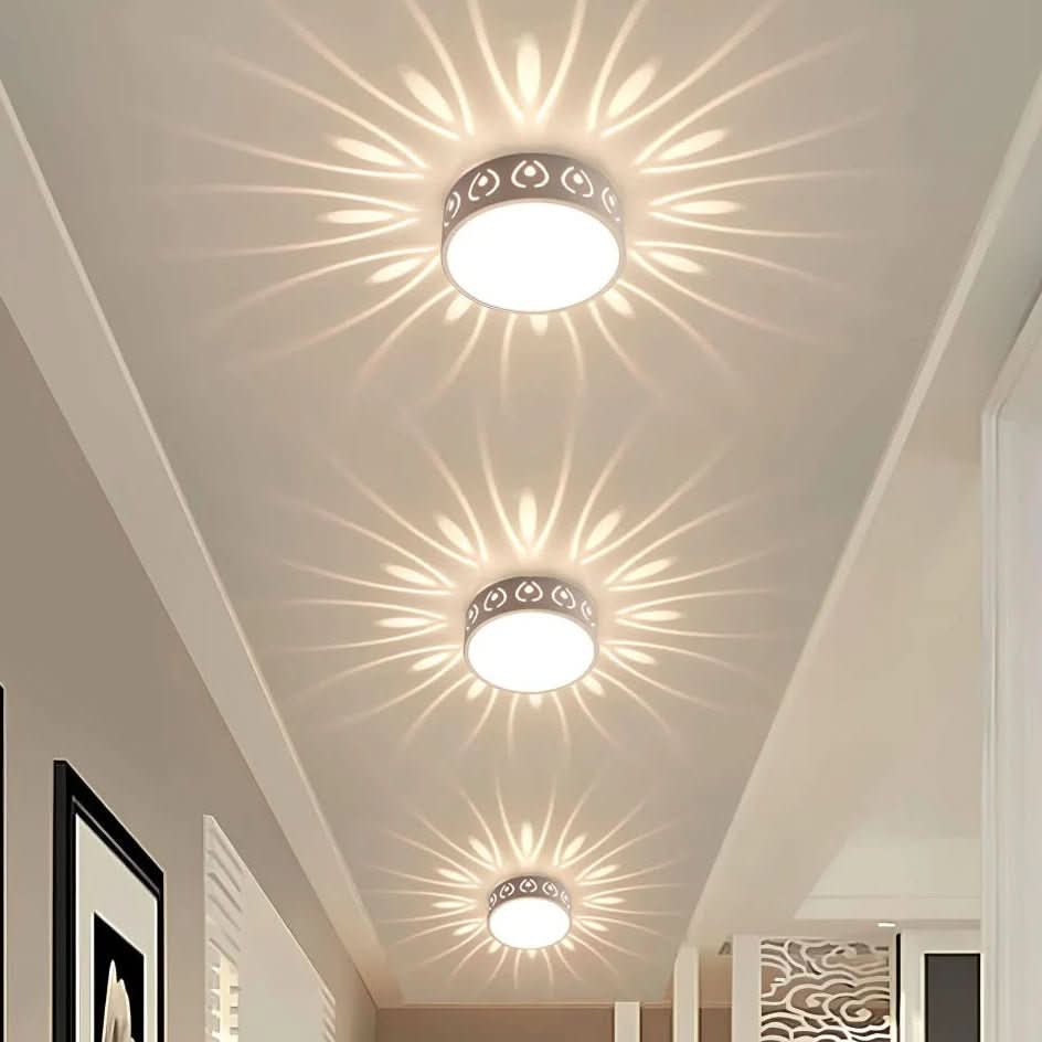 Slim Flush Mount Ceiling Light for Even Lighting Distribution