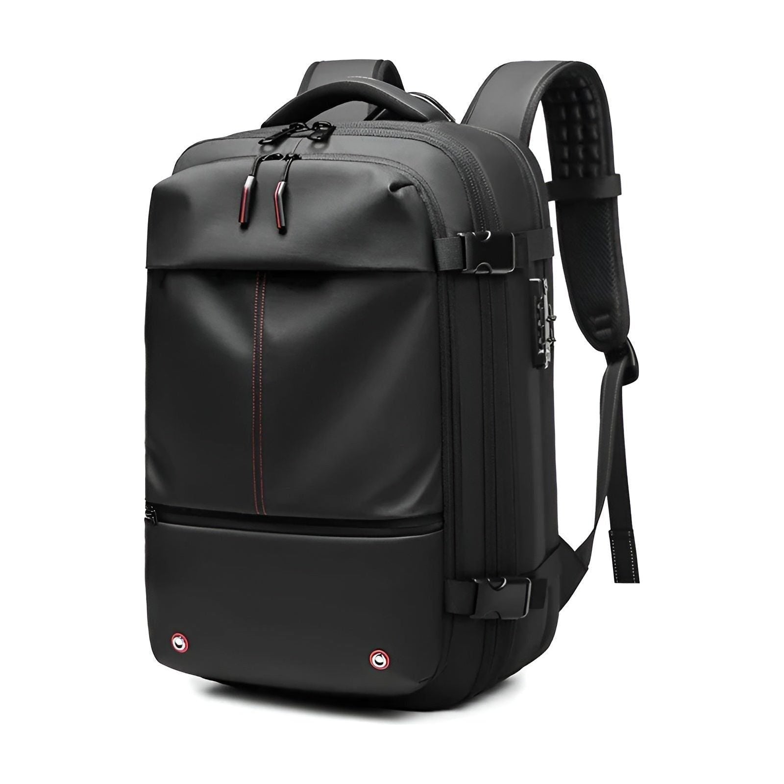 Compact Travel Backpack with Vacuum Compression System