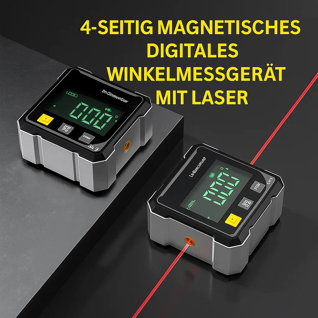 Magnetic Laser Tool for Quick Angle Fixing with Hands-Free Precision