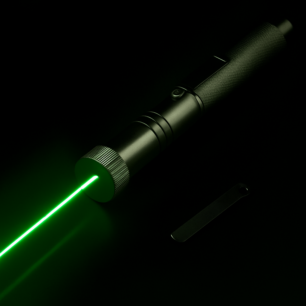 High-Precision Laser Pointer with Customizable Focus