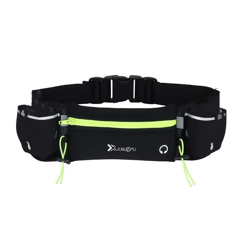 Running Belt with Water Bottles | Hands-Free Hip Bag | Water-Resistant