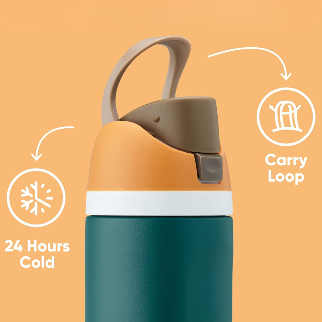 Ultimate Insulated Stainless Steel Water Bottle with Straw