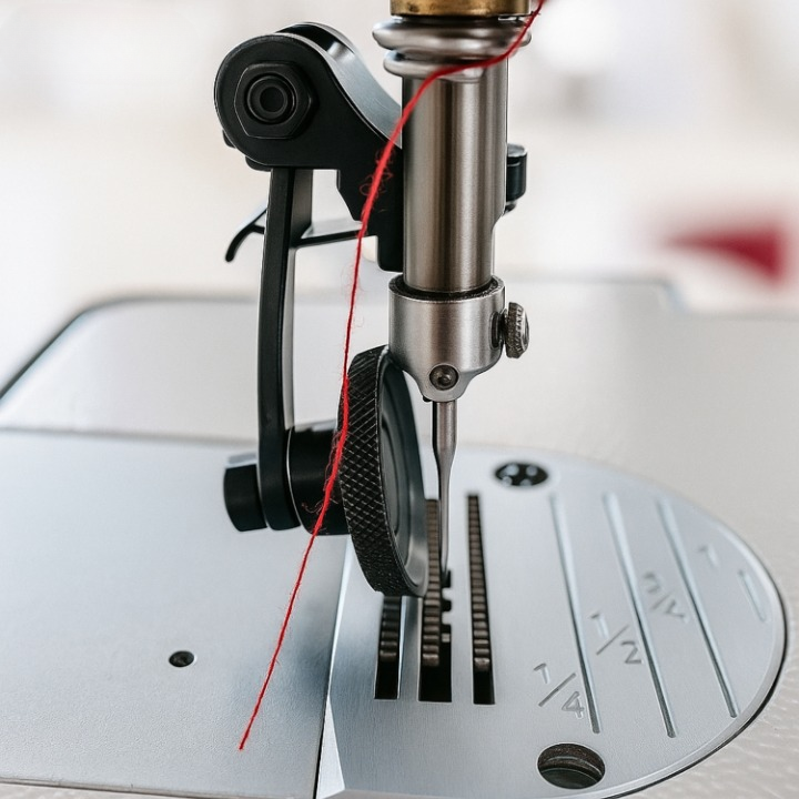 Sewing Machine Leather Rolling Foot | Smooth Movement | Rotating Wheel