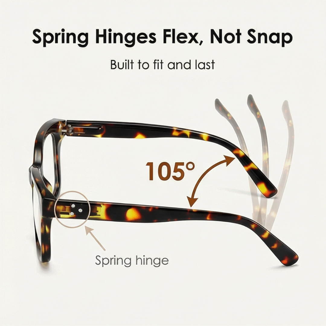 Reading Glasses | Clear Lenses | Oversized Frames