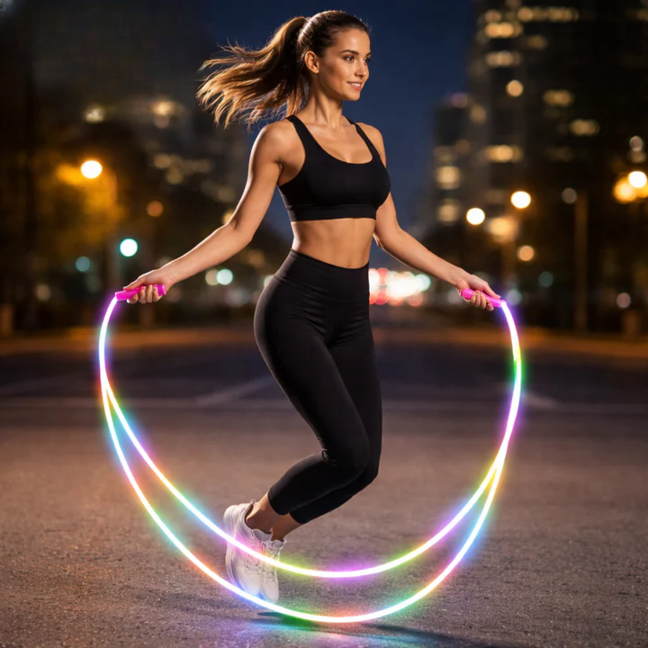 Glow Jump Rope for Kids | Adjustable Design with Light Effect