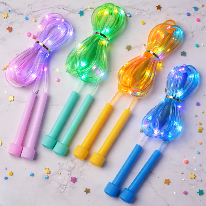 Glow Jump Rope for Kids | Adjustable Design with Light Effect