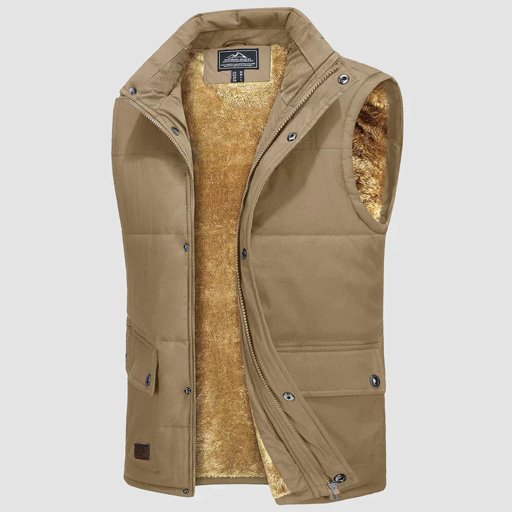 Men's Sleek Comfort Vest - Lightweight Insulated Gilet