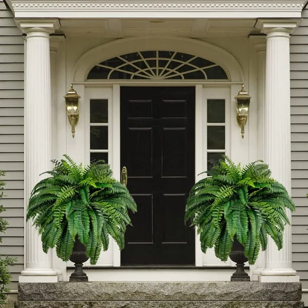 Realistic Faux Ferns for Effortless Indoor and Outdoor Style