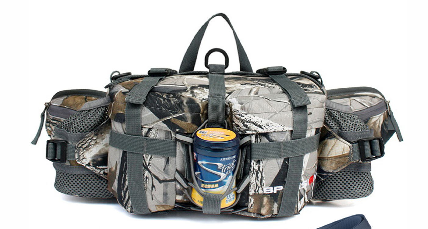 Compact Adventure Belt Bag with Smart Storage Features