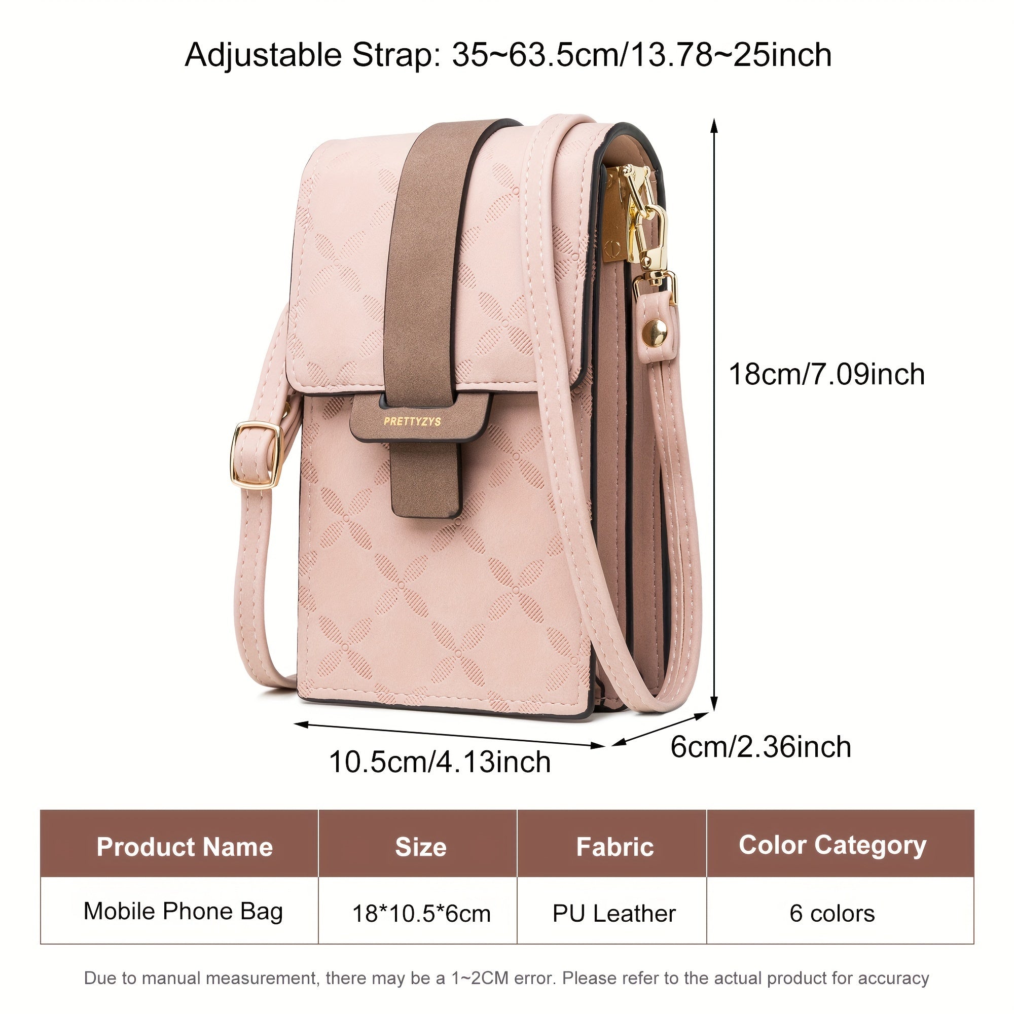 Secure & Stylish Travel Crossbody Bag for Everyday Use