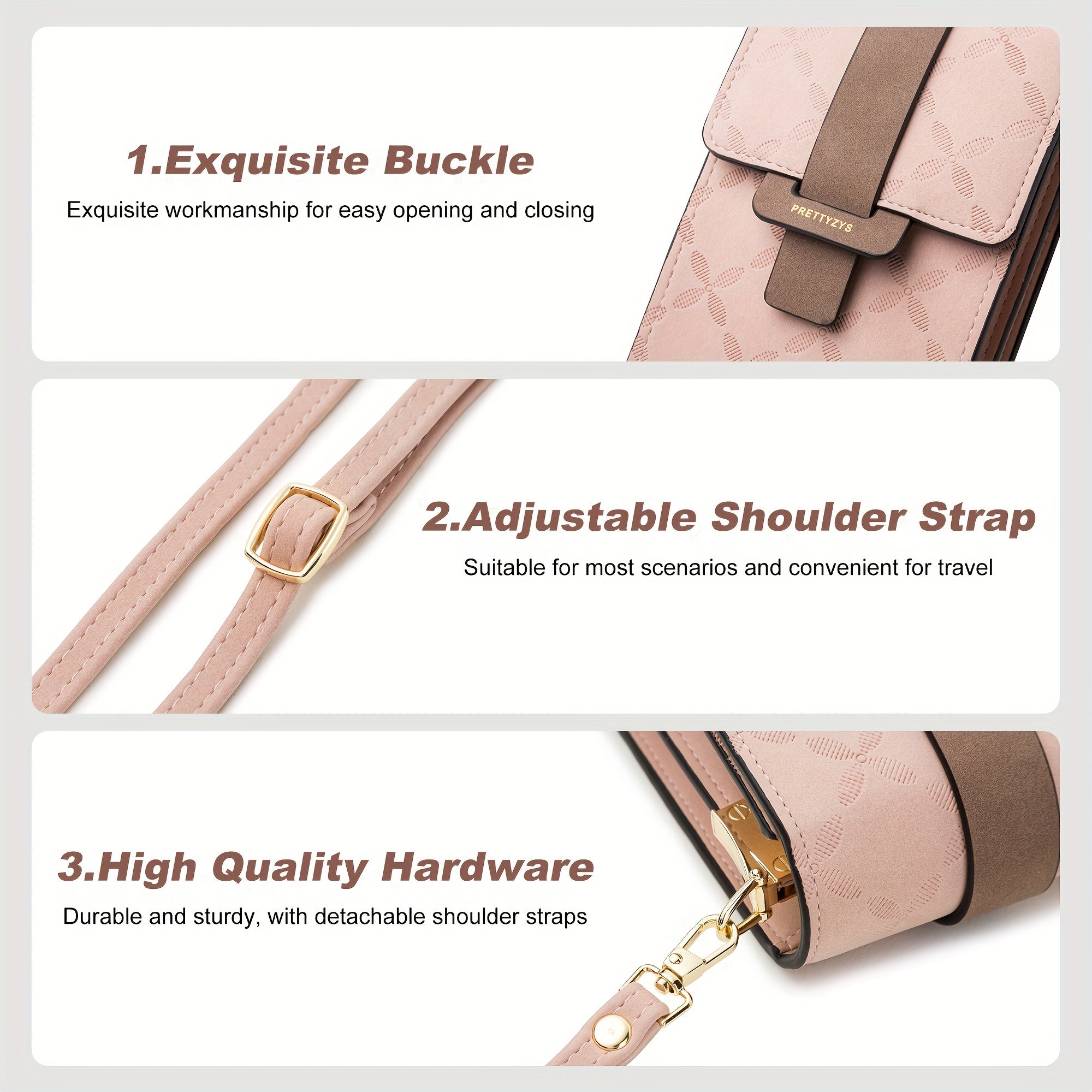Secure & Stylish Travel Crossbody Bag for Everyday Use