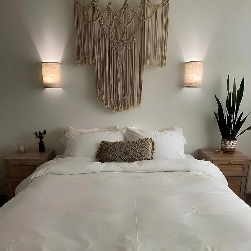LuxeBeam Wall Lamp – Versatile Dimmable LED with Remote