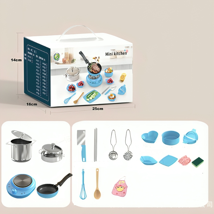 Real Mini Kitchen Playset for Children