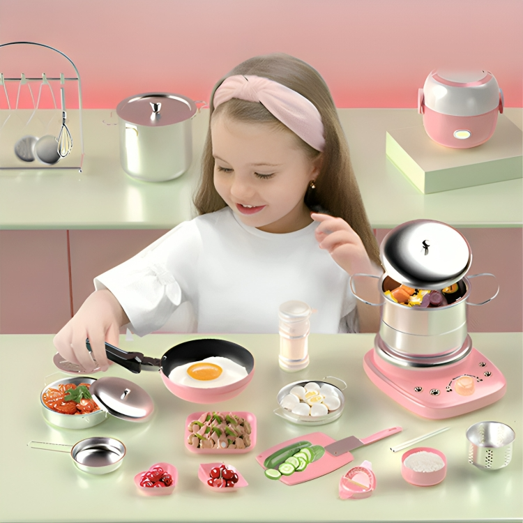 Real Mini Kitchen Playset for Children