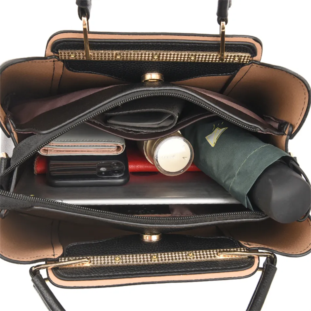 Chic Everyday Tote with Versatile Crossbody Strap