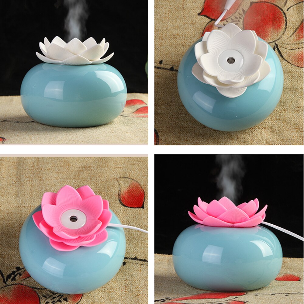 Serenity Bloom Ceramic Aroma Diffuser and Humidifier