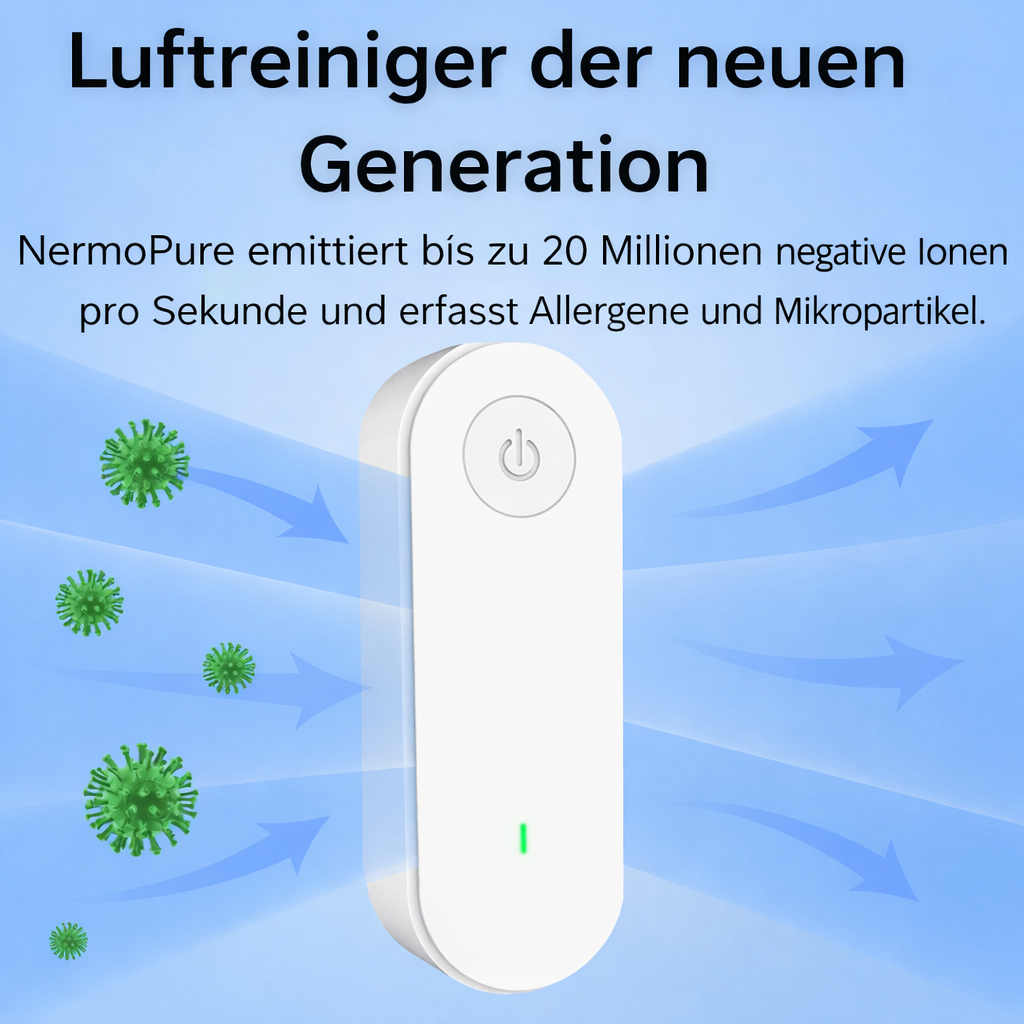 Indoor Air Ionizer | Odor Neutralizing & Quiet
