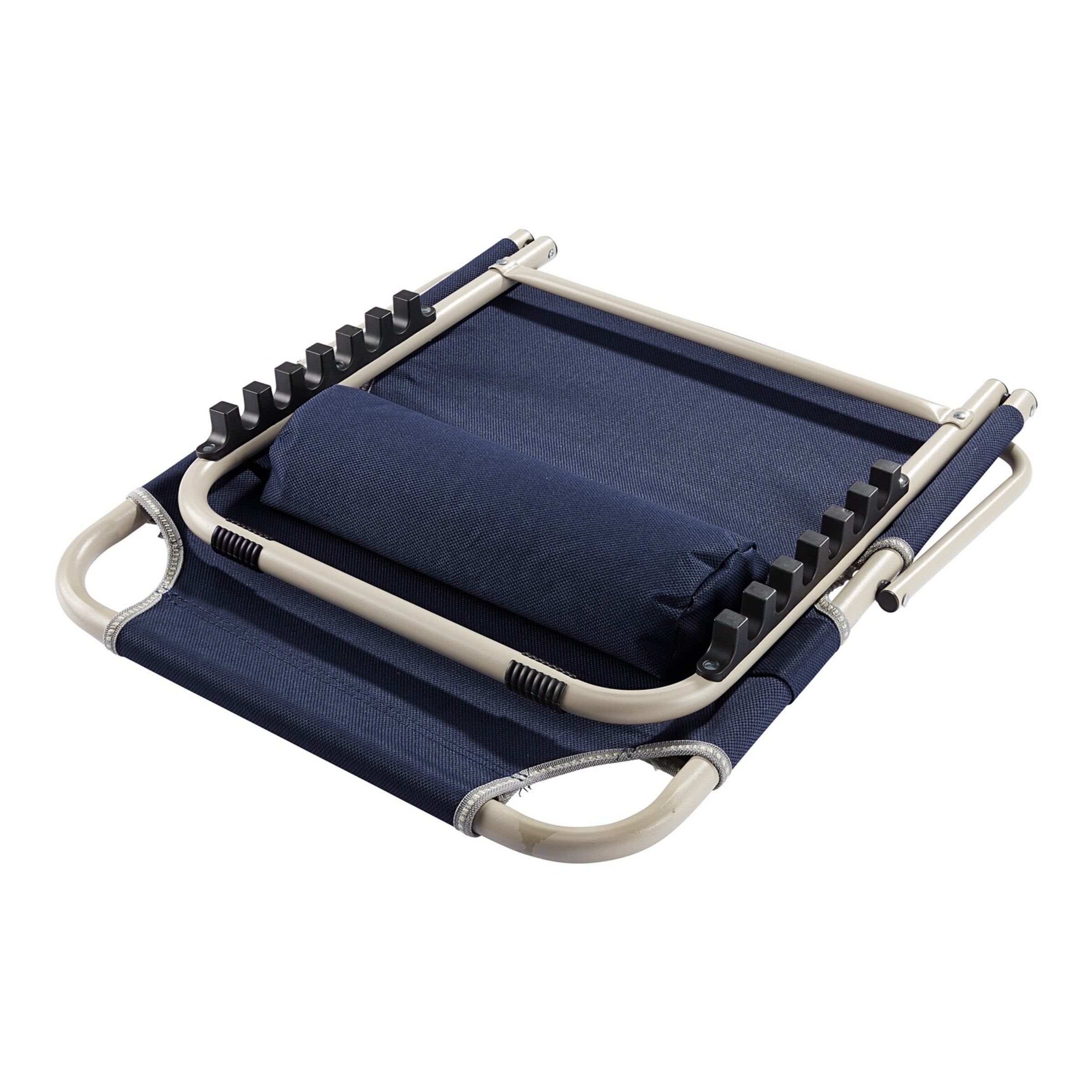 ErgoEase Customizable Back Support with Neck Rest