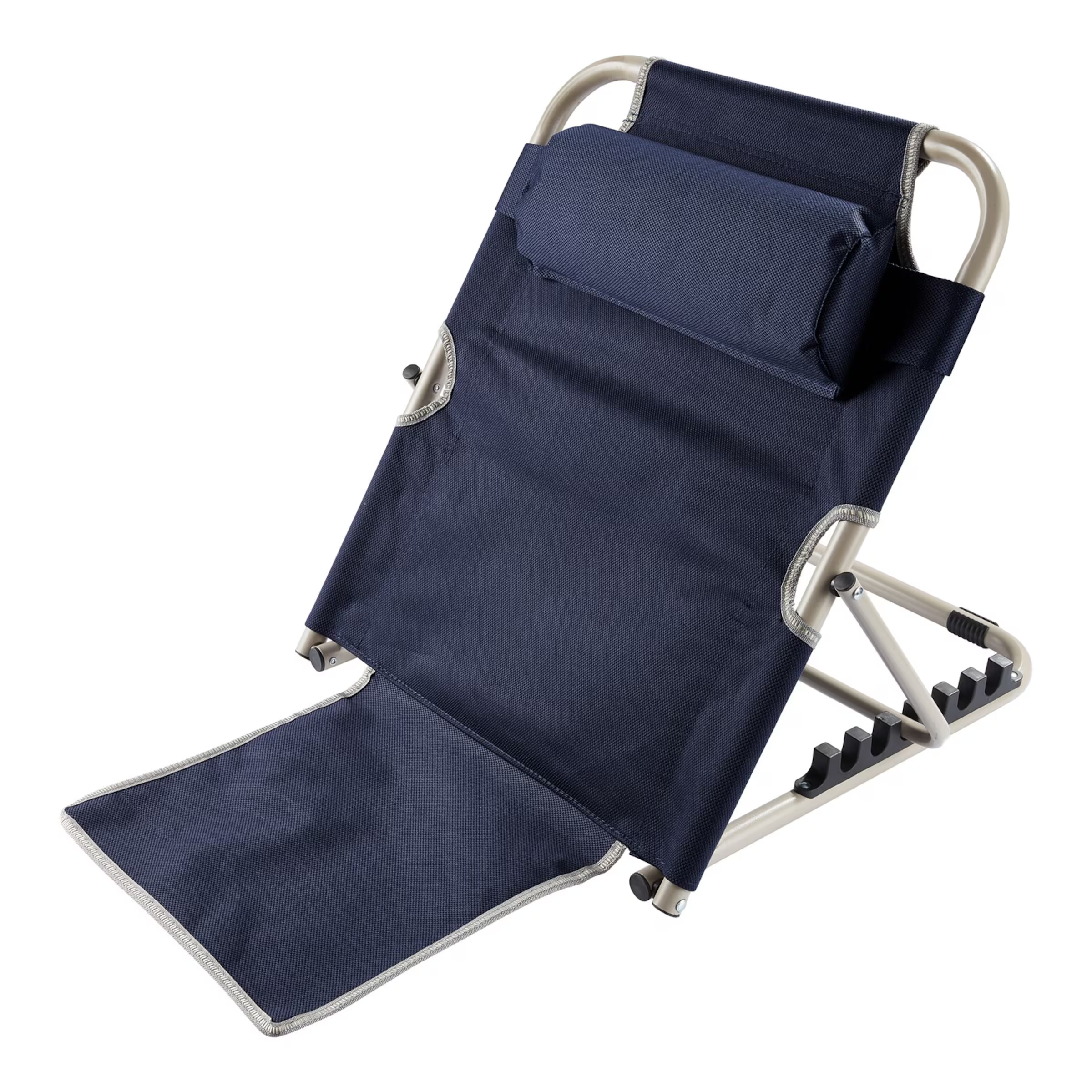ErgoEase Customizable Back Support with Neck Rest