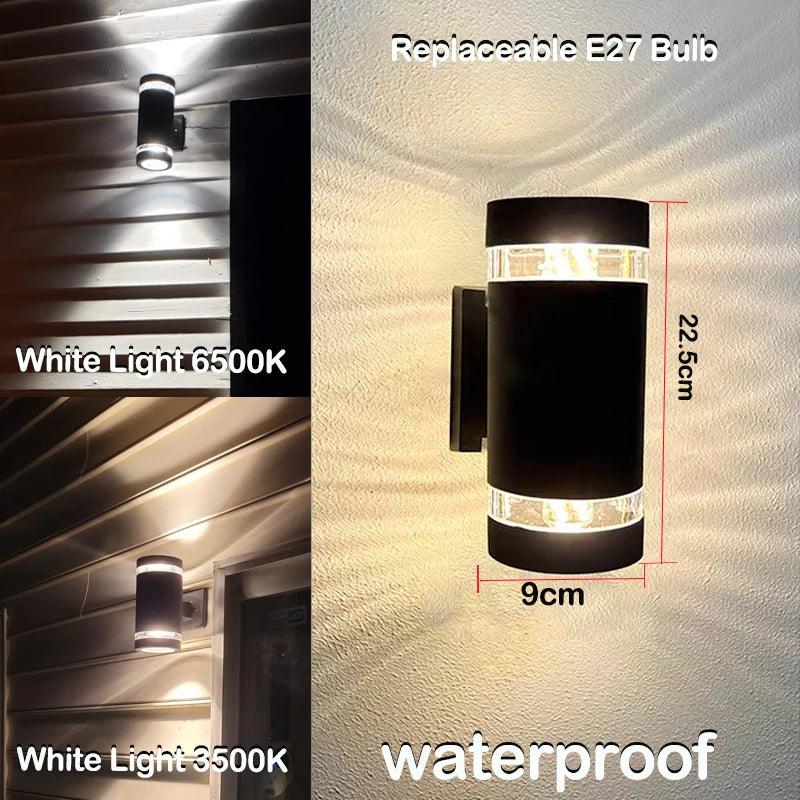 Elevate Your Outdoors with the AuraGlow Wall Light Fixture