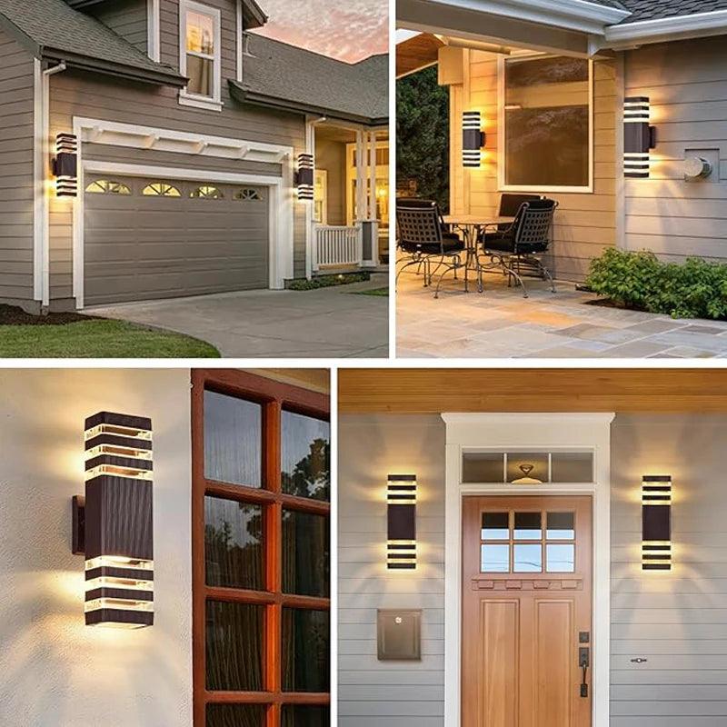 Elevate Your Outdoors with the AuraGlow Wall Light Fixture