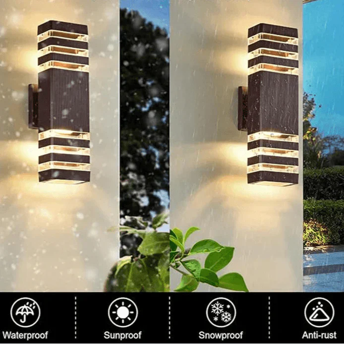 Elevate Your Outdoors with the AuraGlow Wall Light Fixture