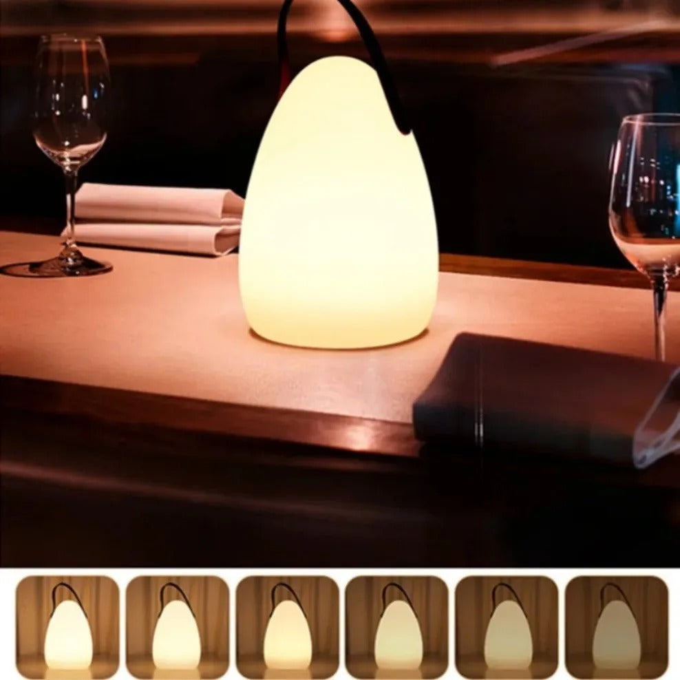 VersaGlow Wireless LED Table Lamp with Remote Control