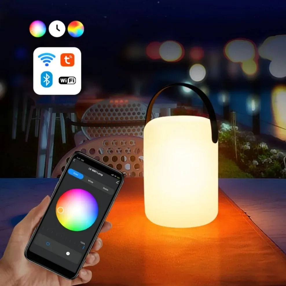 VersaGlow Wireless LED Table Lamp with Remote Control