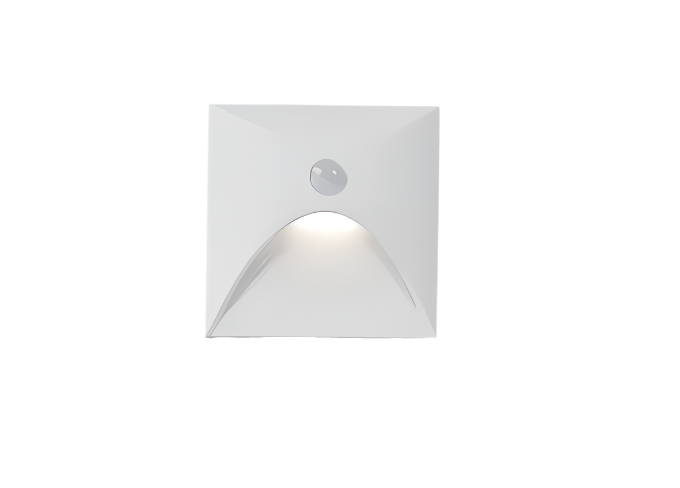SafeGlow Motion-Activated LED Wall Light for Indoor and Outdoor Use