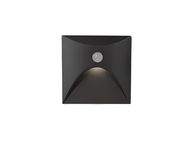 SafeGlow Motion-Activated LED Wall Light for Indoor and Outdoor Use