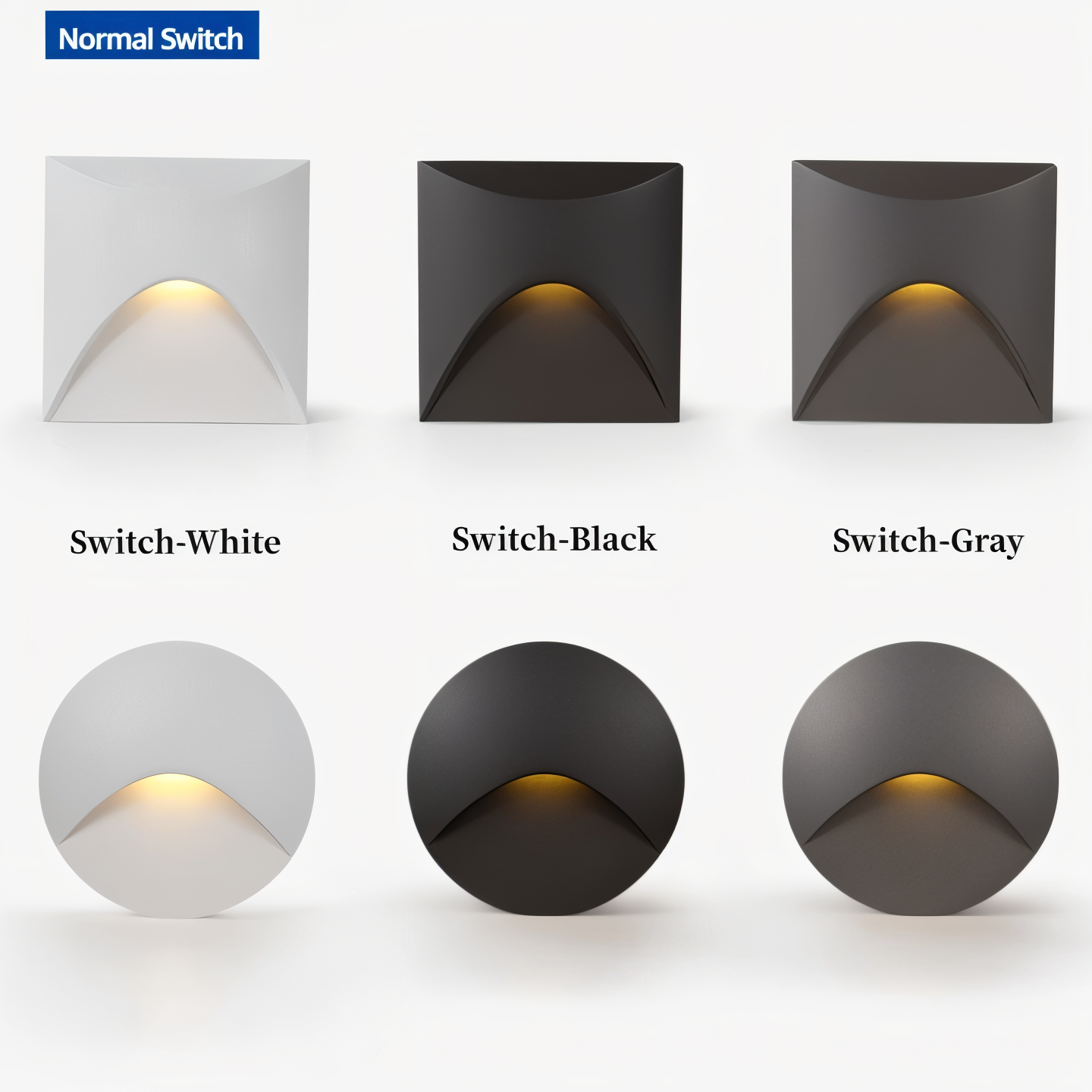 SafeGlow Motion-Activated LED Wall Light for Indoor and Outdoor Use