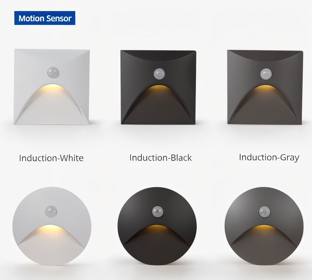 SafeGlow Motion-Activated LED Wall Light for Indoor and Outdoor Use