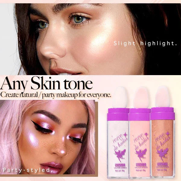 Glitter Highlighter Pen - Luminous Dust Effect