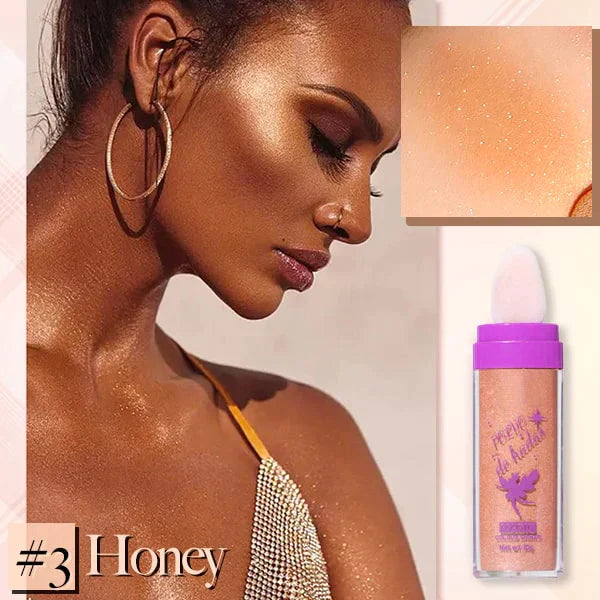 Glitter Highlighter Pen - Luminous Dust Effect