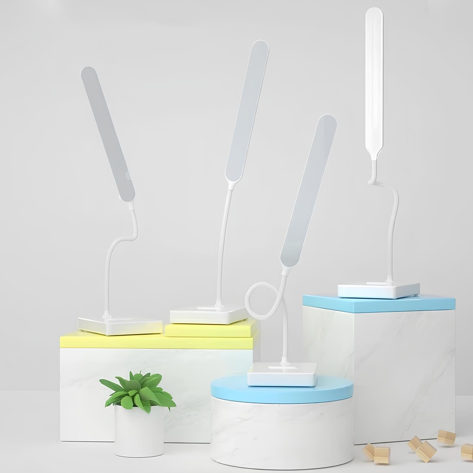 Versatile GlowPro Desk Lamp with Adjustable Flexibility