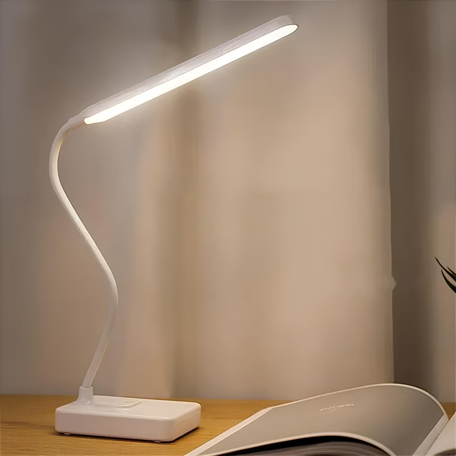 Versatile GlowPro Desk Lamp with Adjustable Flexibility