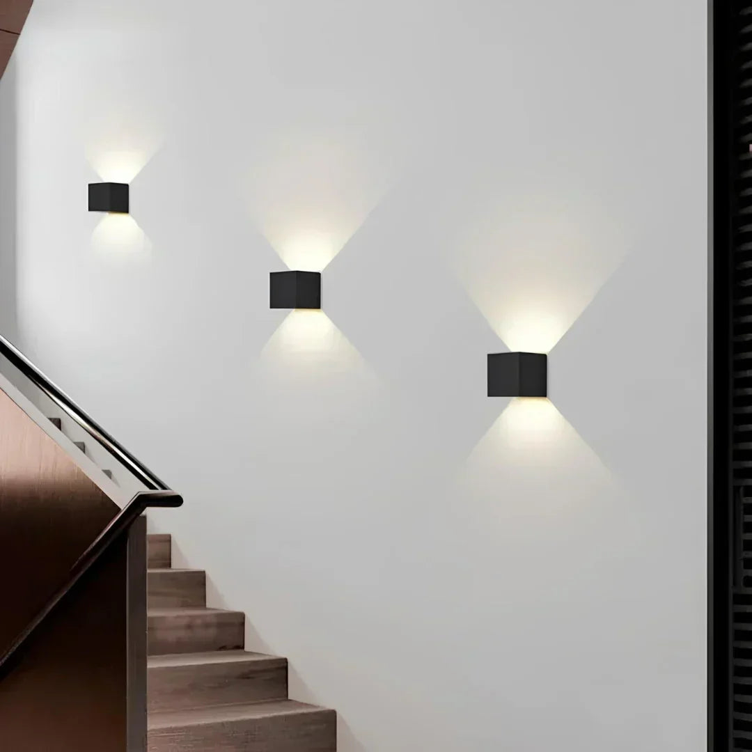 Elegant Motion-Activated LED Wall Lamp - 2700K Warm Glow