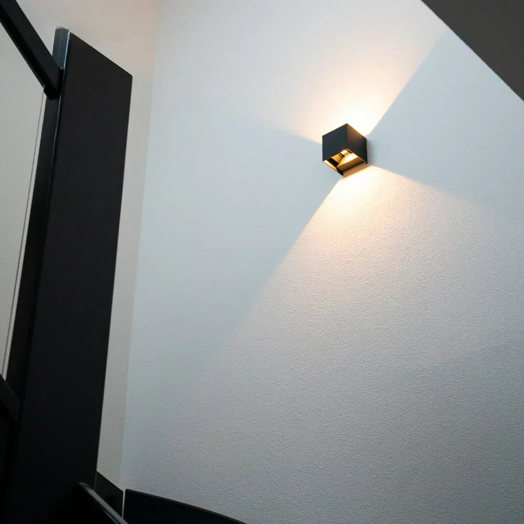 Elegant Motion-Activated LED Wall Lamp - 2700K Warm Glow